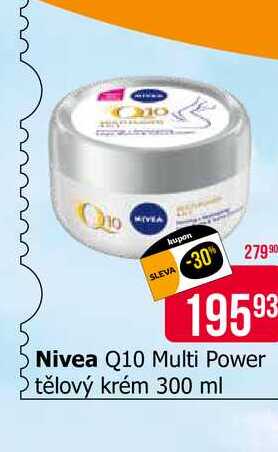 Nivea Q10 Multi Power tělový krém 300 ml  