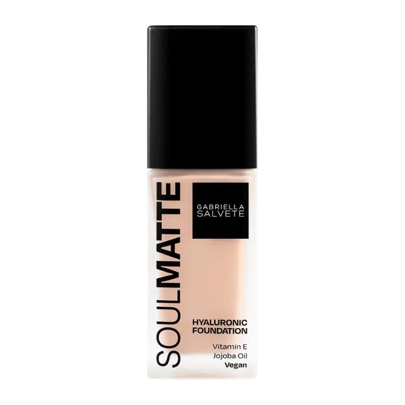 Gabriella Salvete Make-up Soulmatte Foundation Hyaluronic 01 Neutral Porcelain, 1 ks