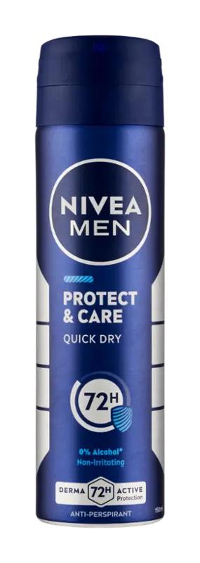 NIVEA Men Antiperspirant sprej pro muže Protect & Care, 150 ml