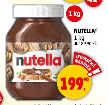 NUTELLA, 1 kg