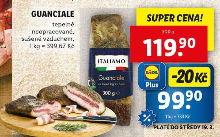 GUANCIALE, 300 g