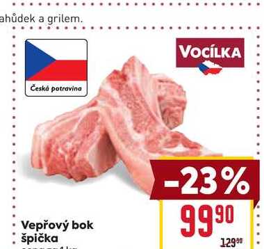 Vepřový bok špička 1kg