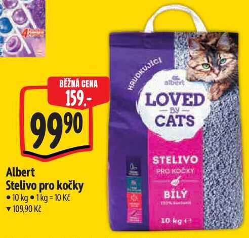 Albert Stelivo pro kočky, 10 kg