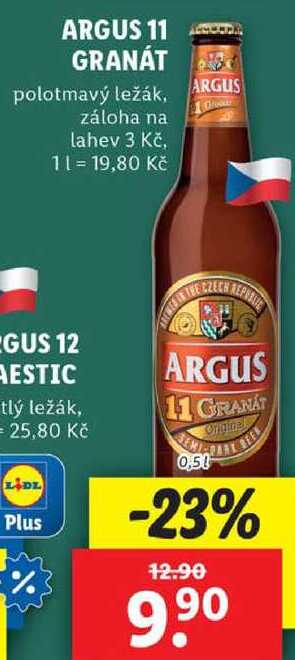 ARGUS 11 GRANÁT, 0,5 l