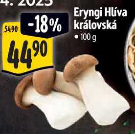Eryngi Hlíva královská, 100 g