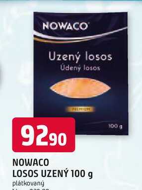 NOWACO LOSOS UZENÝ 100 g plátkovaný