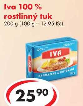 Iva 100 % rostlinný tuk, 200 g