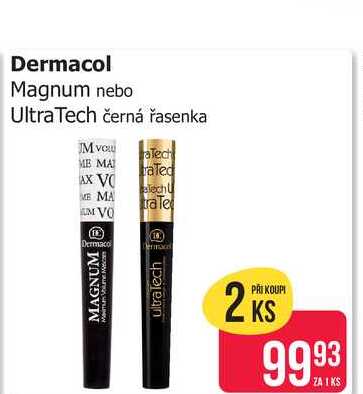 Dermacol Magnum černá řasenka 