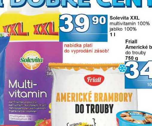 Solevita XXL multivitamin 100% jablko 100% 1l