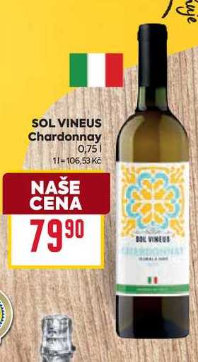 SOL VINEUS Chardonnay 0,75l