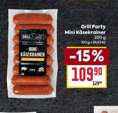 Grill Party Mini Käsekrainer 300 g 