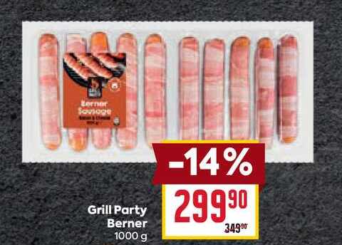 Grill Party Berner 1000 g