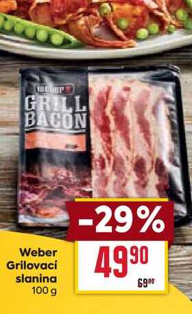 Weber Grilovací slanina 100 g 