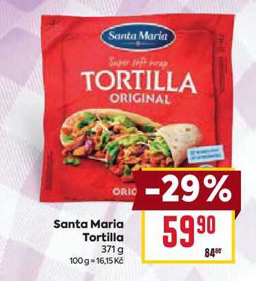 Santa Maria Tortilla 371 g 