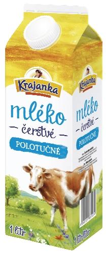 Krajanka Mléko čerstvé, 1 l v akci