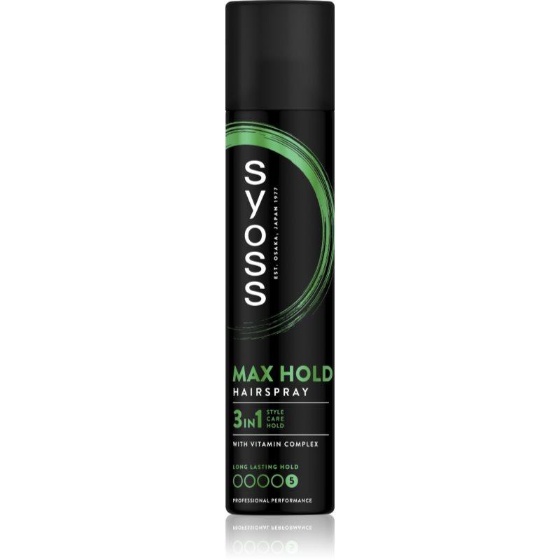 Syoss Max Hold lak na vlasy s extra silnou fixací 300 ml