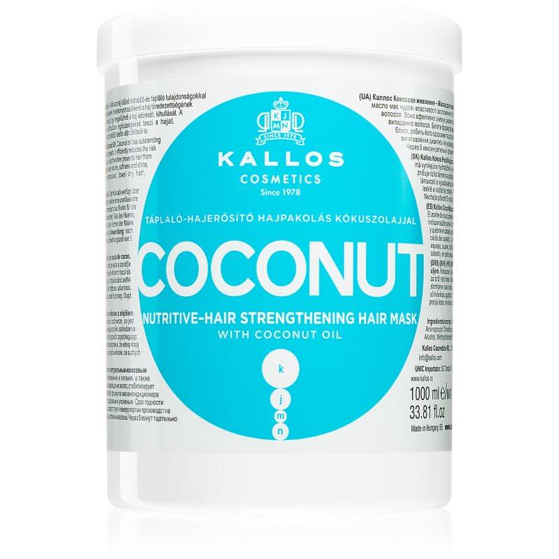 Kallos KJMN Professional Coconut výživná maska pro oslabené vlasy 1000 ml