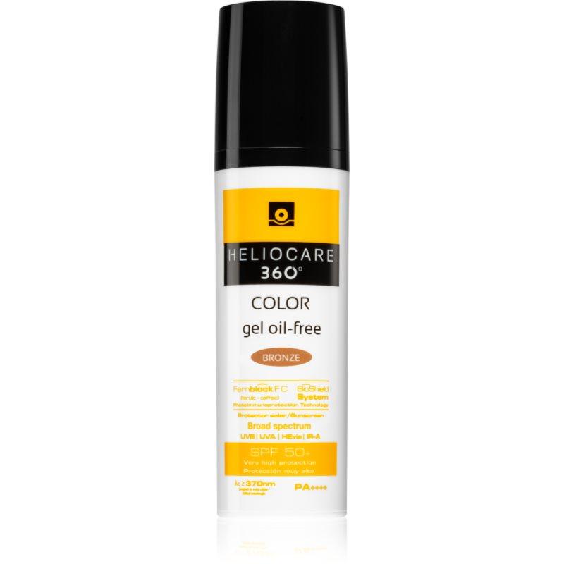 Heliocare 360° Color Gel Oil-Free tónující ochranný gel SPF 50+ odstín Bronze 50 ml
