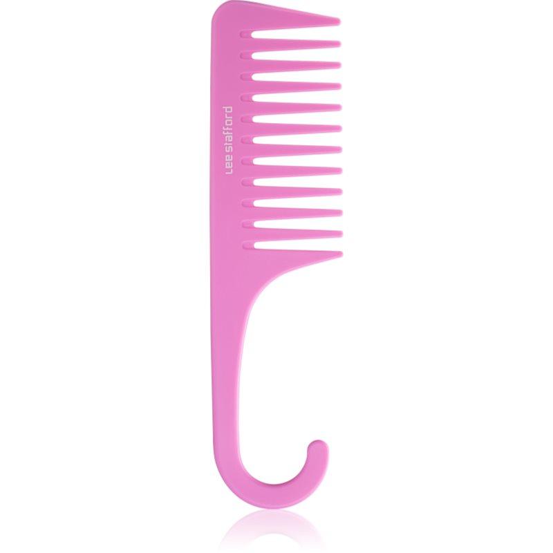 Lee Stafford Core Pink hřeben na vlasy do sprchy The Big In-Shower Comb 1 ks