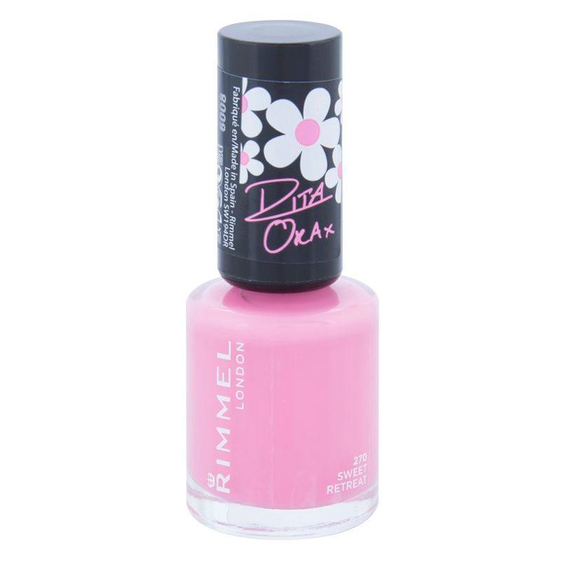 Rimmel 60 Seconds By Rita Ora lak na nehty odstín 270 Sweet Retreat 8 ml