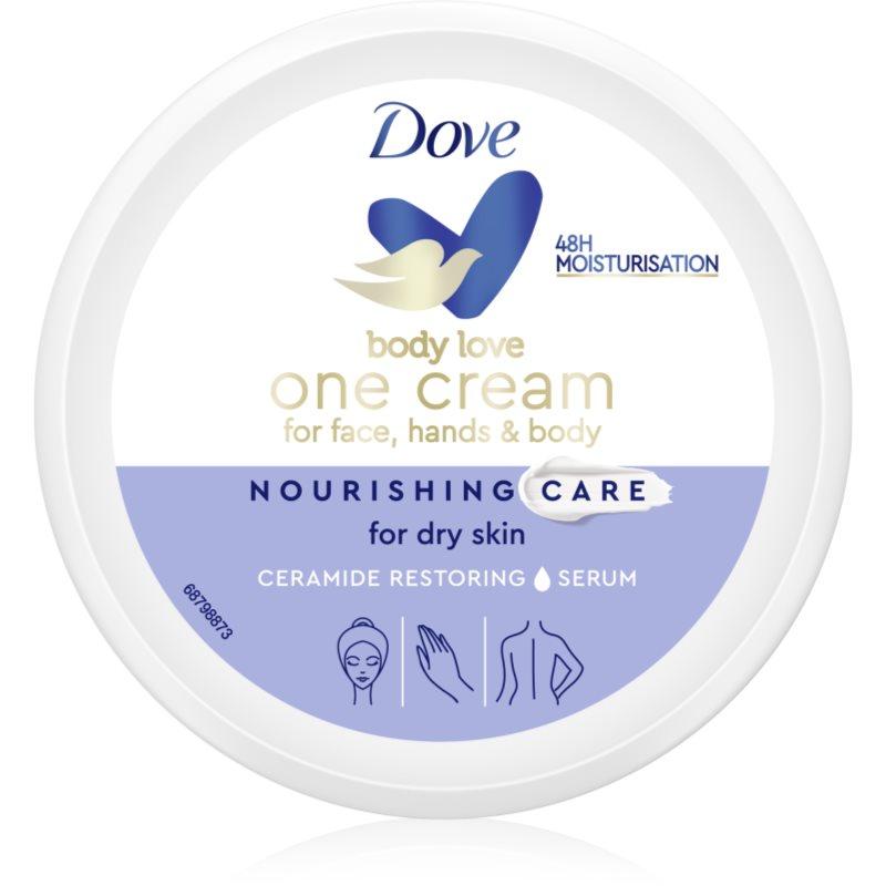 Dove Body Love vyživující krém na tvář, ruce a tělo 250 ml