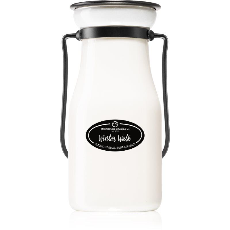 Milkhouse Candle Co. Creamery Winter Walk vonná svíčka Milkbottle 227 g
