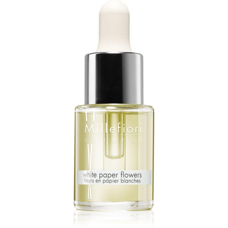Millefiori Milano White Paper Flowers vonný olej 15 ml