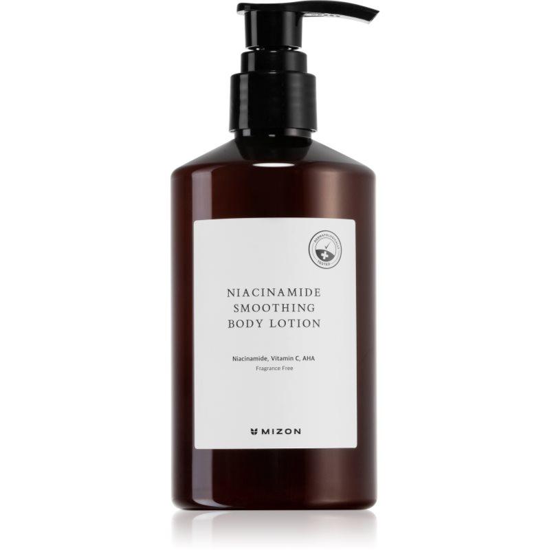 Mizon Niacinamide Smoothing rozjasňující tělové mléko s vyhlazujícím efektem 300 ml