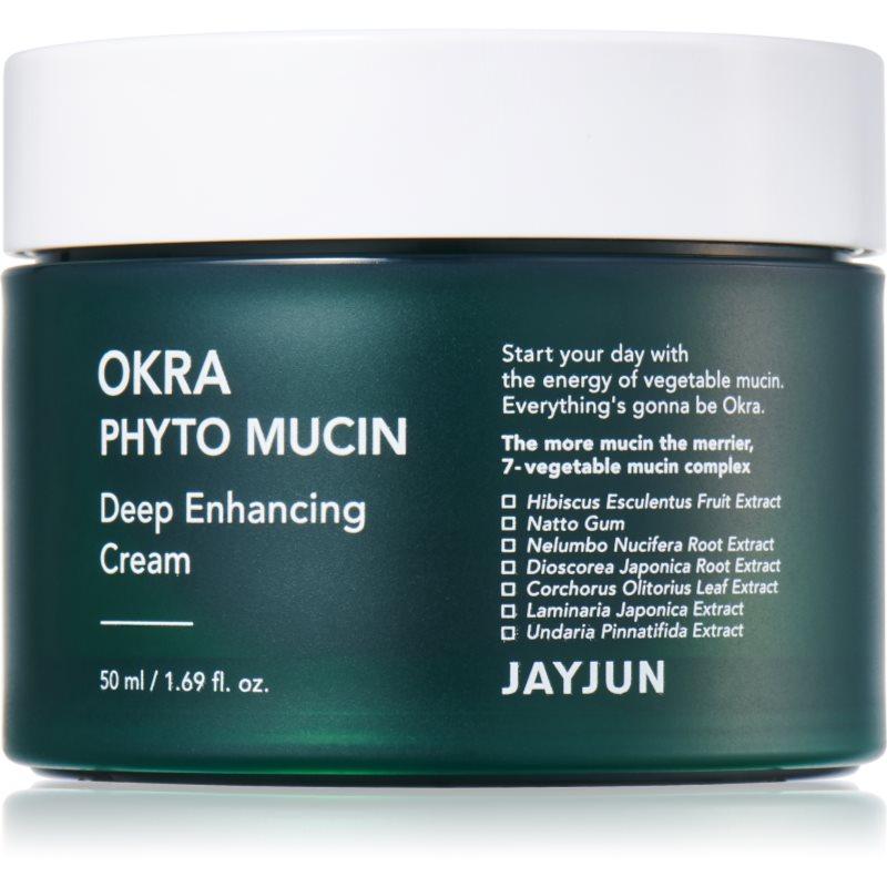 Jayjun Okra Phyto Mucin Deep revitalizační hydratační pleťový krém 50 ml