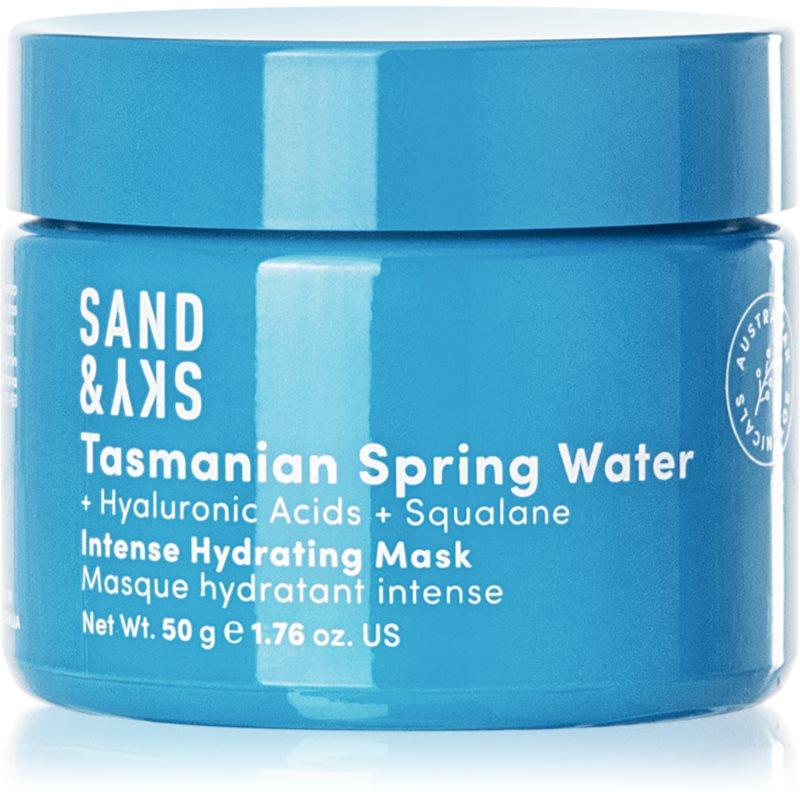 Sand & Sky Tasmanian Spring Water Intense Hydrating Mask intenzivní hydratační maska 50 g