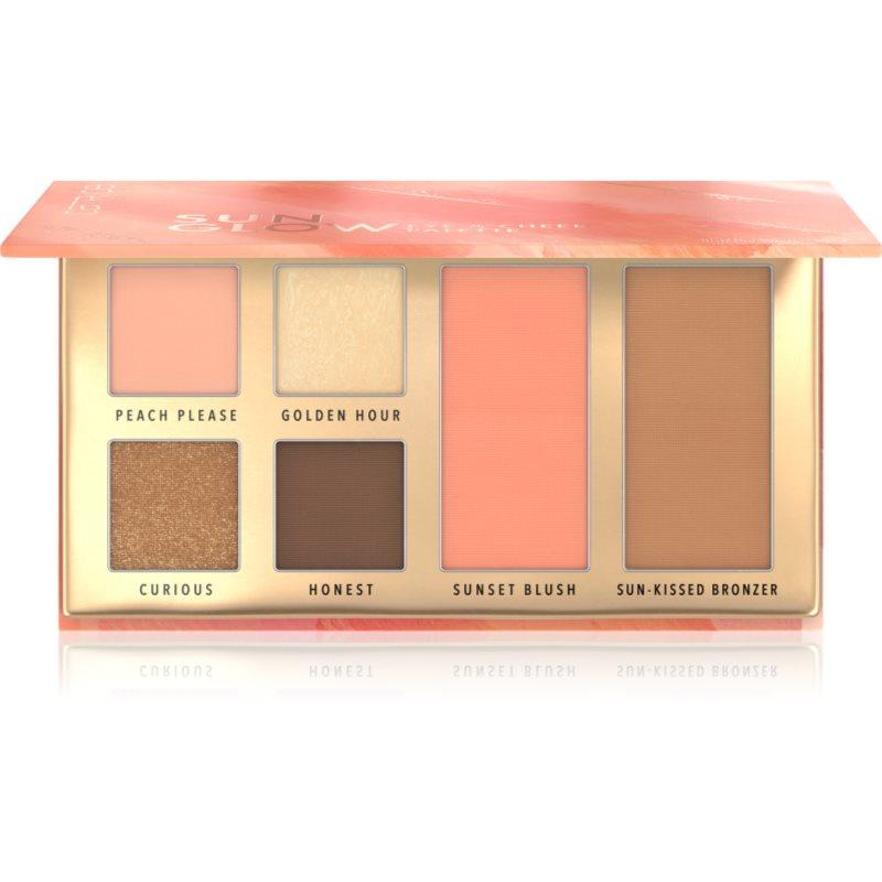 Catrice Sun Glow multifunkční paleta na obličej a oči 10 g