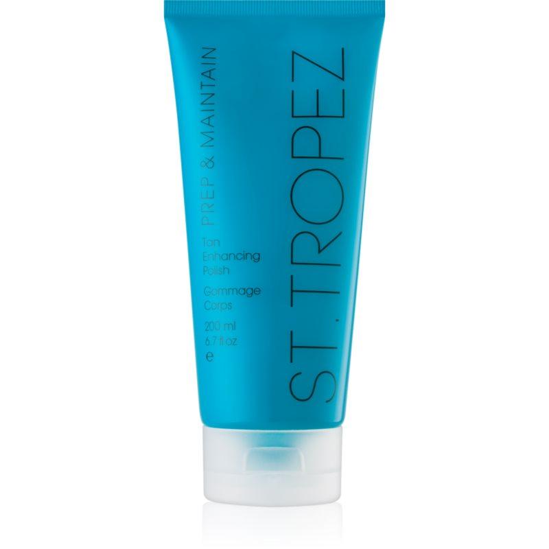St.Tropez Prep & Maintain tělový peelingový krém pro podporu opálení 200 ml