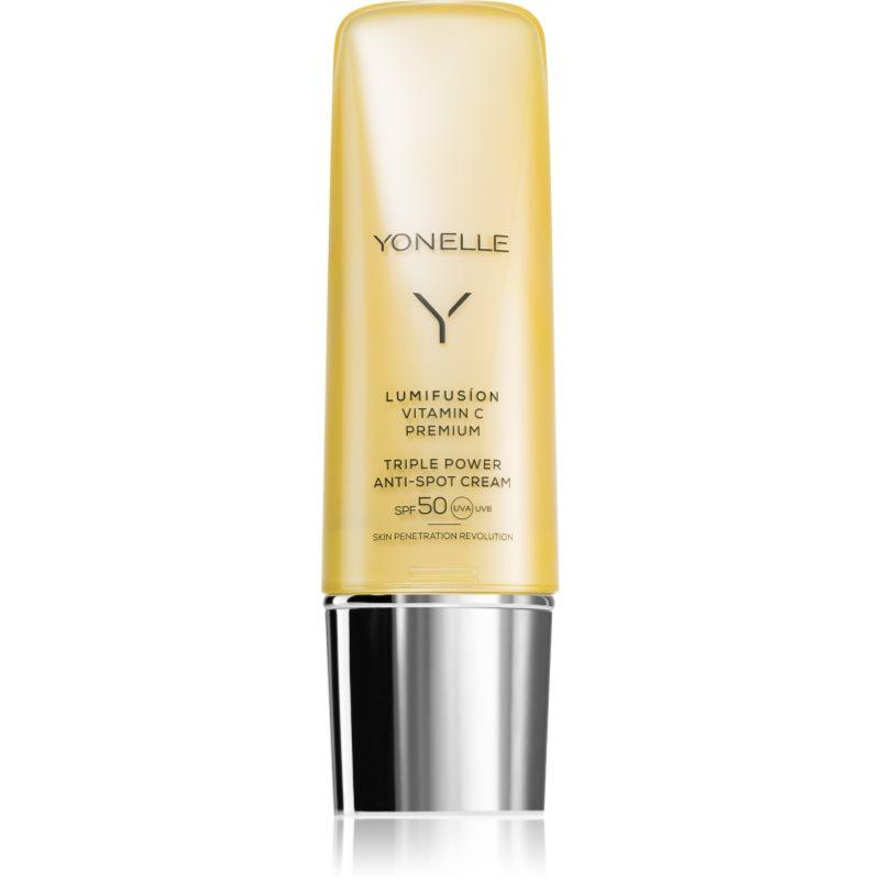 Yonelle Lumifusíon denní krém proti pigmentovým skvrnám SPF 50 50 ml