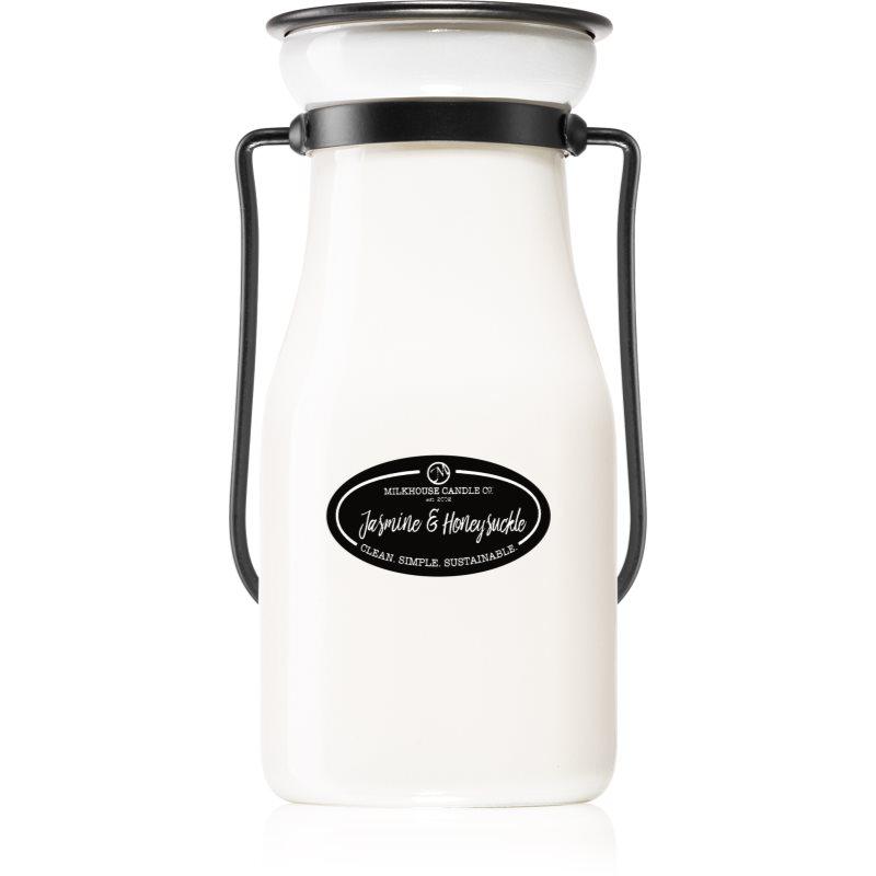 Milkhouse Candle Co. Creamery Jasmine & Honeysuckle vonná svíčka Milkbottle 227 g