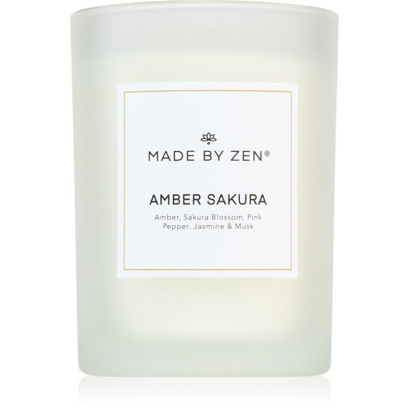 MADE BY ZEN Amber Sakura vonná svíčka 250 g