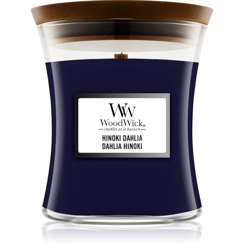 Woodwick Hinoki Dahlia vonná svíčka 275 g