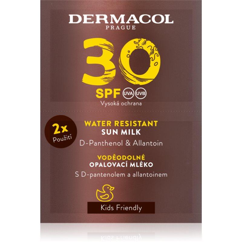Dermacol Sun Water Resistant voděodolné mléko na opalování SPF 30 2x15 ml