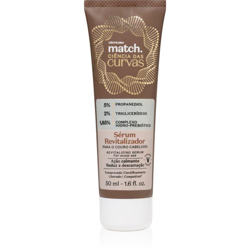 oBoticário Match. Science of Curves revitalizační sérum pro pokožku hlavy 50 ml