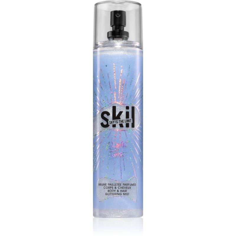 Skil Night Call Night Fever sprej na tělo a vlasy se třpytkami 250 ml