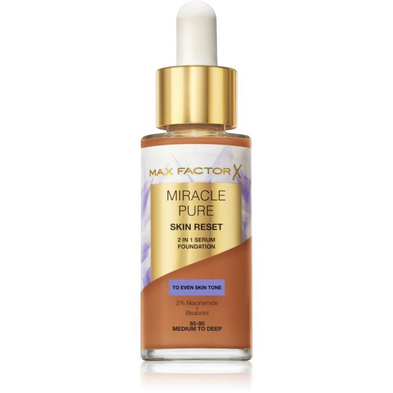 Max Factor Miracle Pure pečující make-up odstín 85-90 Medium To Deep 30 ml