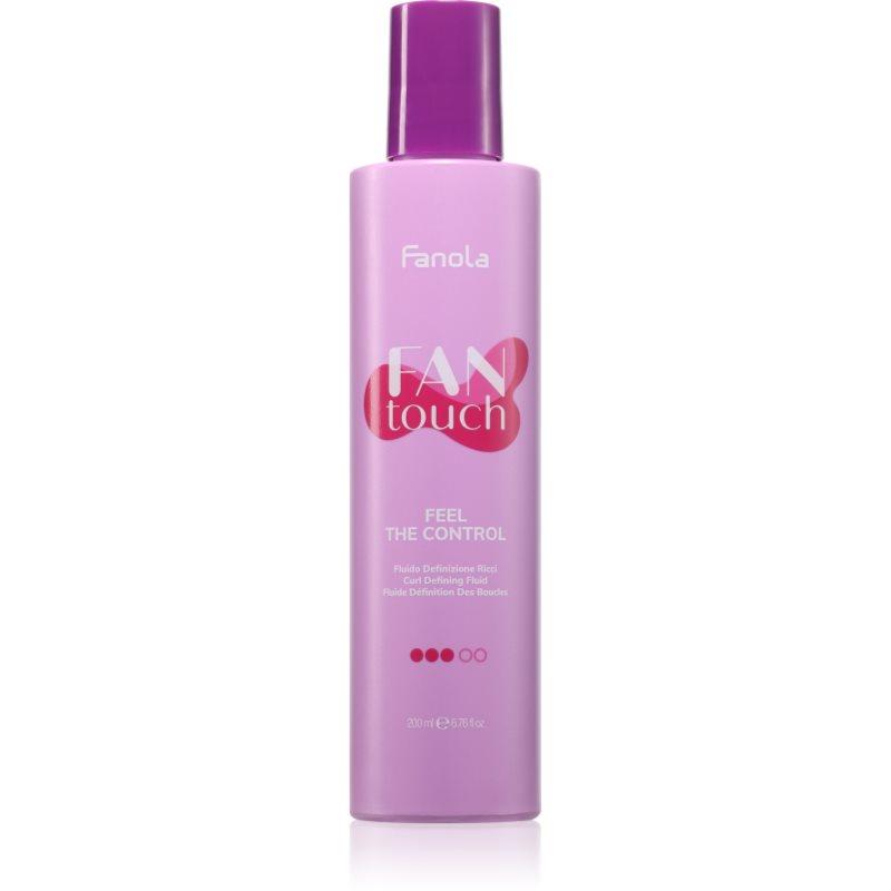 Fanola FAN touch Feel The Control fluid pro vytvarování vln 200 ml