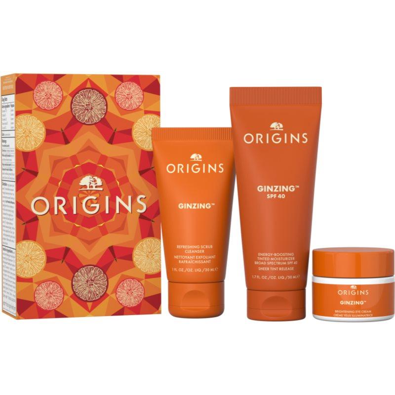 Origins Discovery Set GinZing Protect & Glow dárková sada pro ženy odstín Cool
