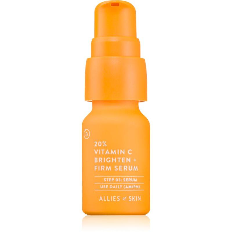 Allies of Skin Vitamin C zpevňující sérum pro rozjasnění pleti 8 ml