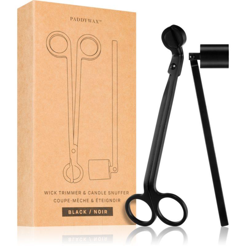 Paddywax Accesories Wick Trimmer & Candle Snuffer - Matte Black dárková sada