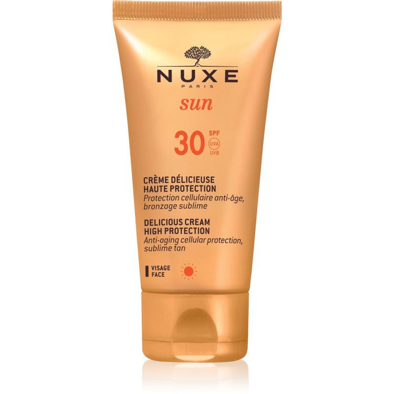 Nuxe Sun Delicious Cream High Protection opalovací krém na obličej SPF 30 50 ml