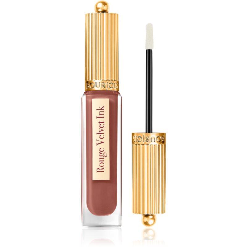 Bourjois Rouge Velvet Ink tekutá rtěnka s matným efektem odstín 20 Brownista 3.5 ml