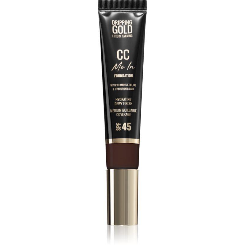 Dripping Gold CC Me In lehký make-up SPF 45 odstín Rich 10 32 ml