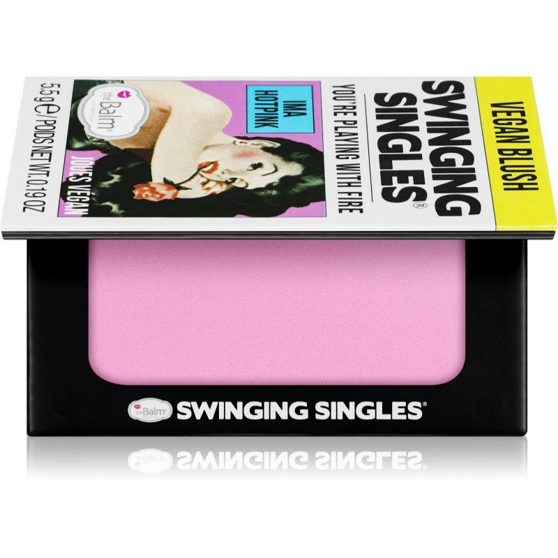 theBalm Swinging Singles Blush kompaktní tvářenka odstín Ima Hotpink 5.5 g