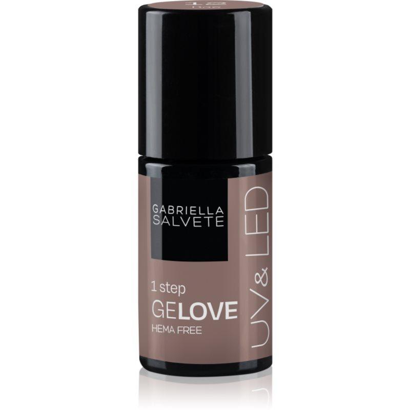 Gabriella Salvete GeLove gelový lak na nehty s použitím UV/LED lampy 3 v 1 odstín 12 Bae 8 ml