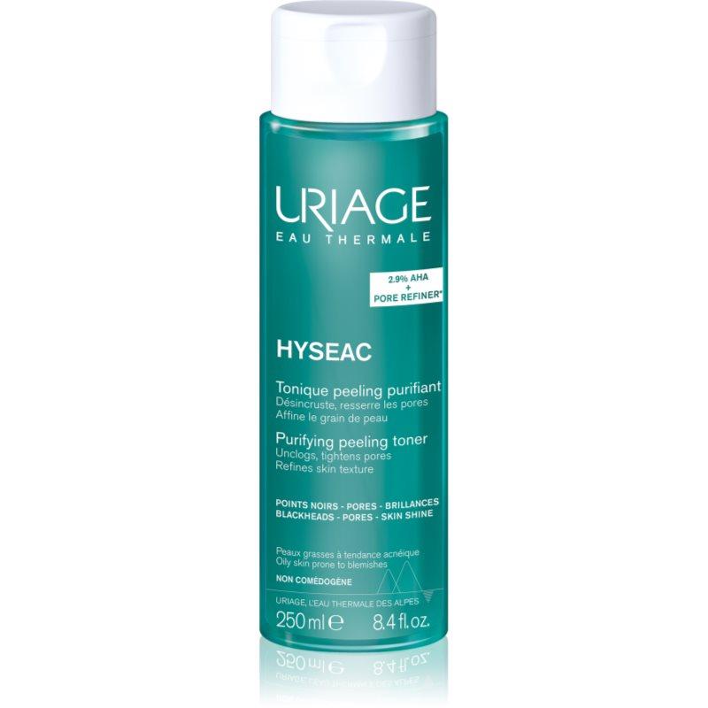 Uriage Hyséac Purifying Peeling Toner čisticí tonikum pro regulaci mazu a minimalizaci pórů s AHA kyselinami 250 ml